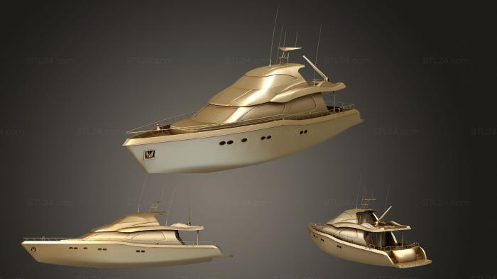 Vehicles (yacht 6980, CARS_4072) 3D models for cnc